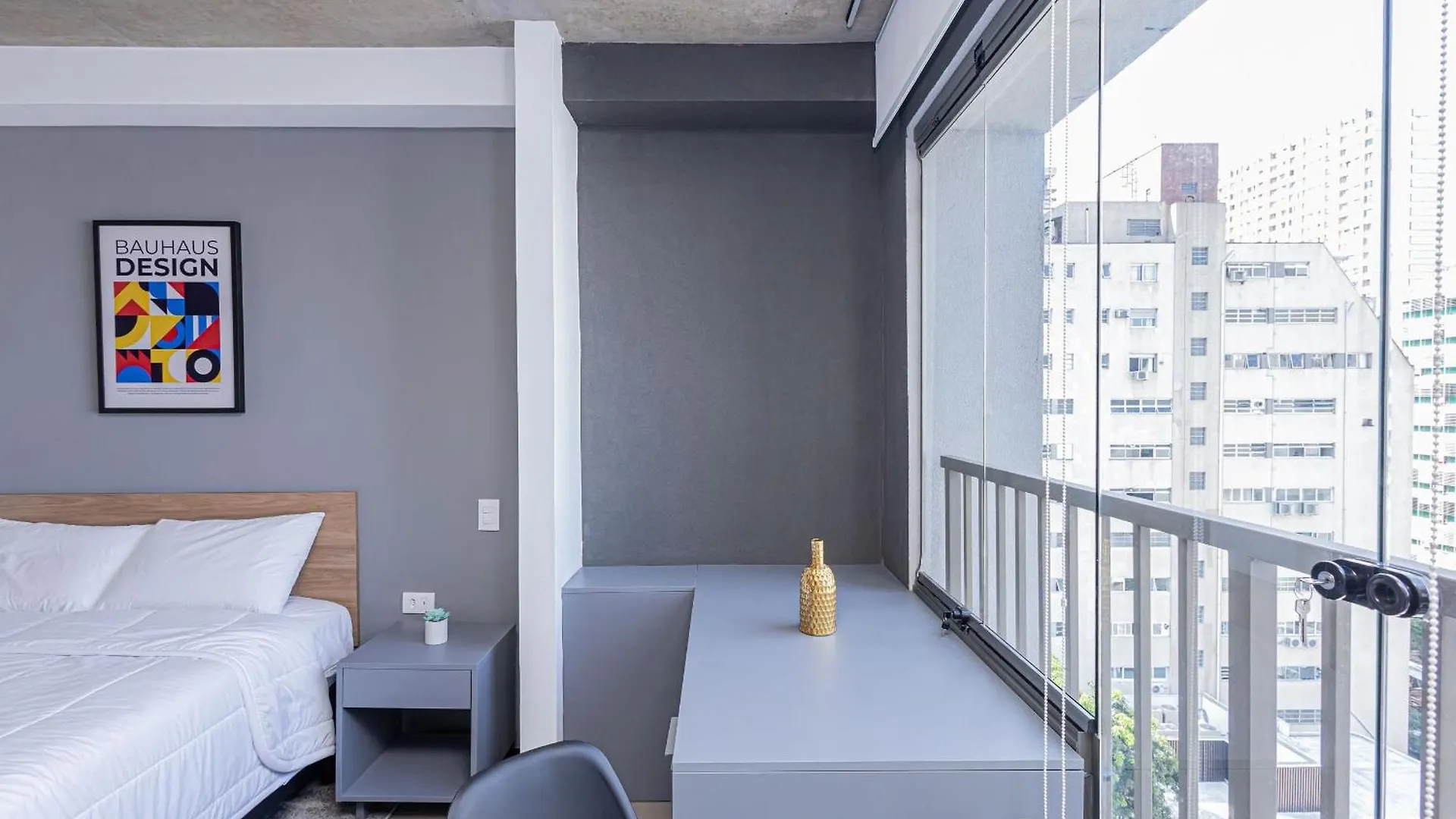 Estudio 1011 Jardins Completo Luxo San Paolo Appartamento